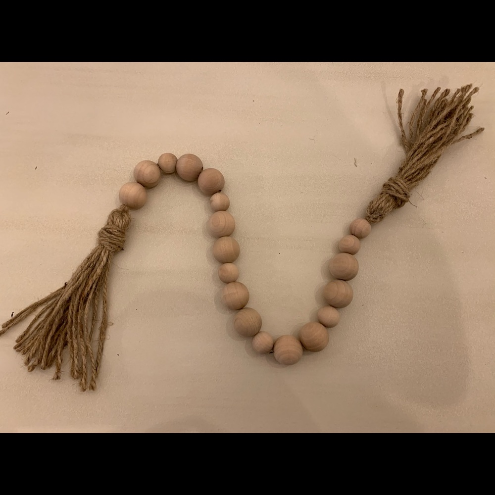 Wooden Bead Garland - Picture 3 of 6